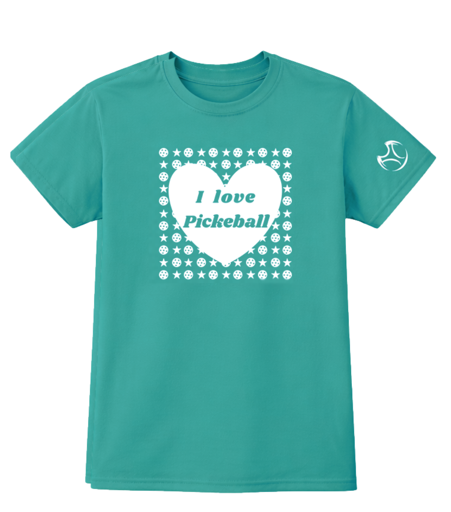 I Love Pickle Pickleball Cotton T-Shirt